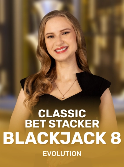 Classic Bet Stacker Blackjack 8 game tile